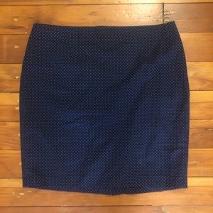 Cynthia Rowley navy blue pencil skirt